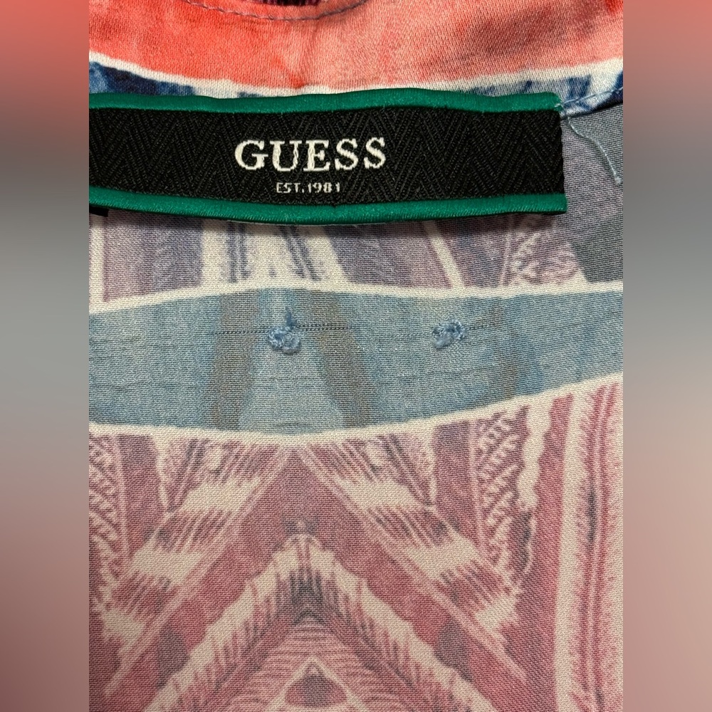 Guess Button Down Blouse - image 4